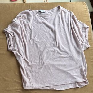 Michael Stars Light Pink Short Sleeve Top